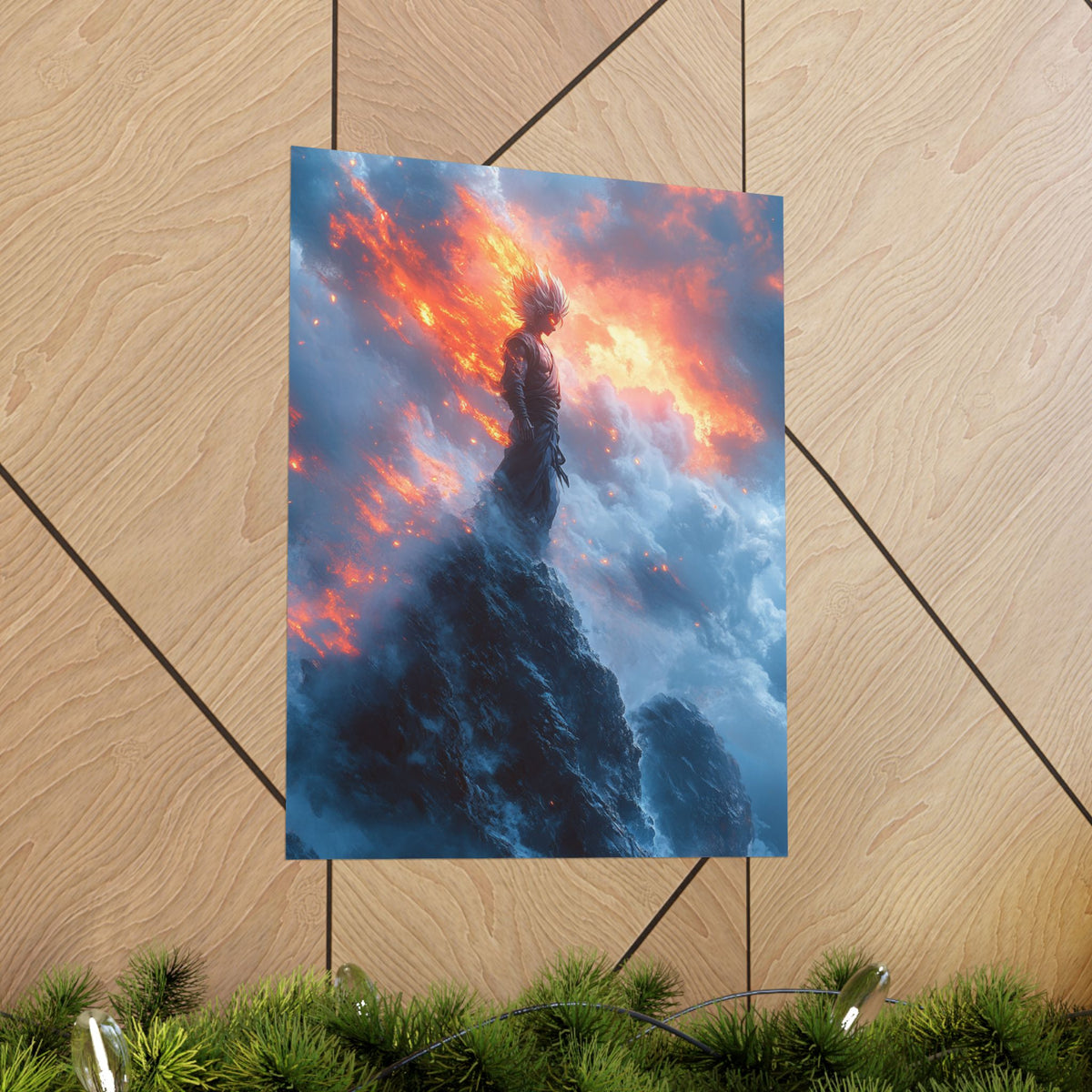 Ai Epic Fantasy Vertical Wall Art Poster, Home Decor, Gift for Fantasy Lovers, Bedroom Wall Art, Unique Art Print