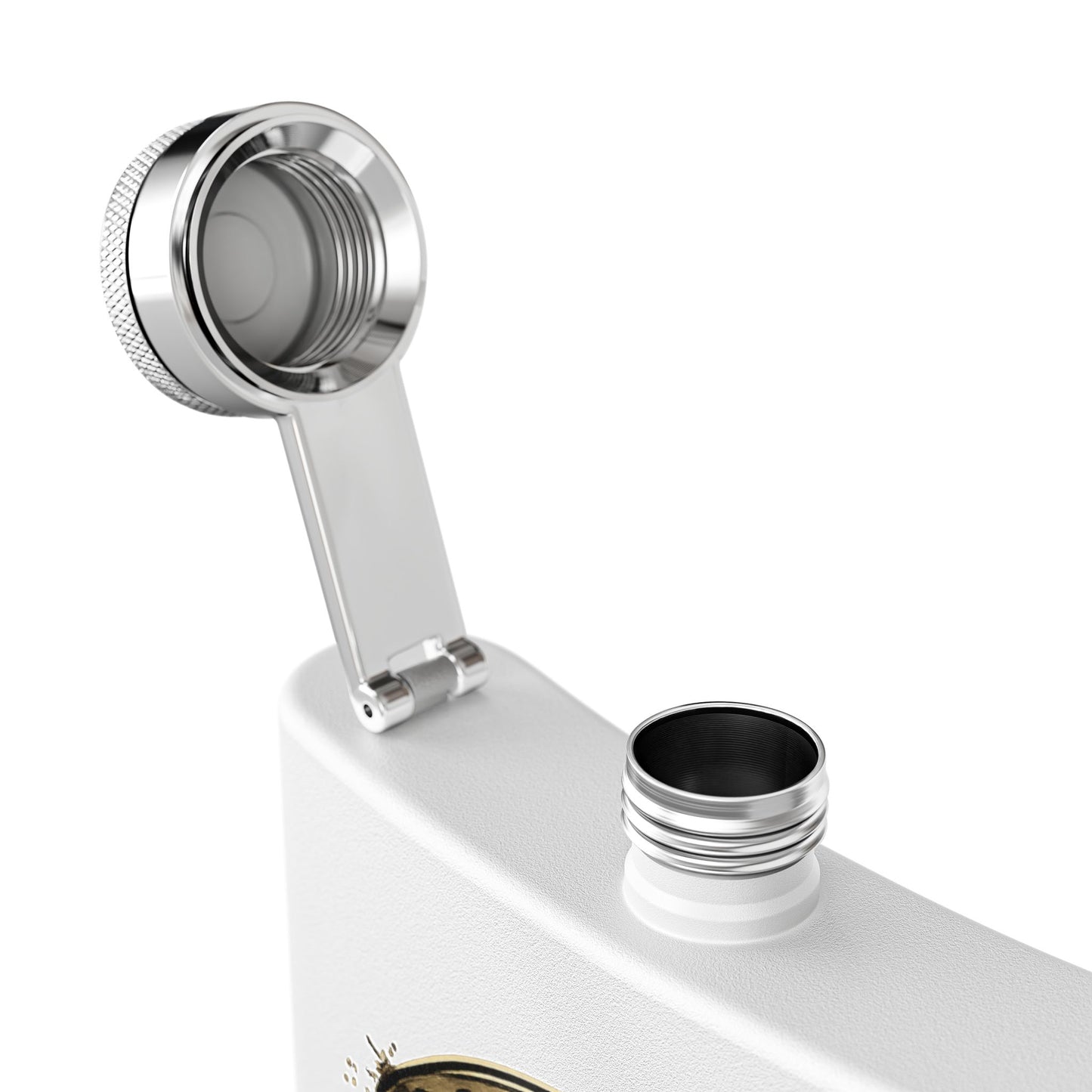 Flask — "Bottle Up Your Feelings" Stainless Steel 6oz Hip Flask