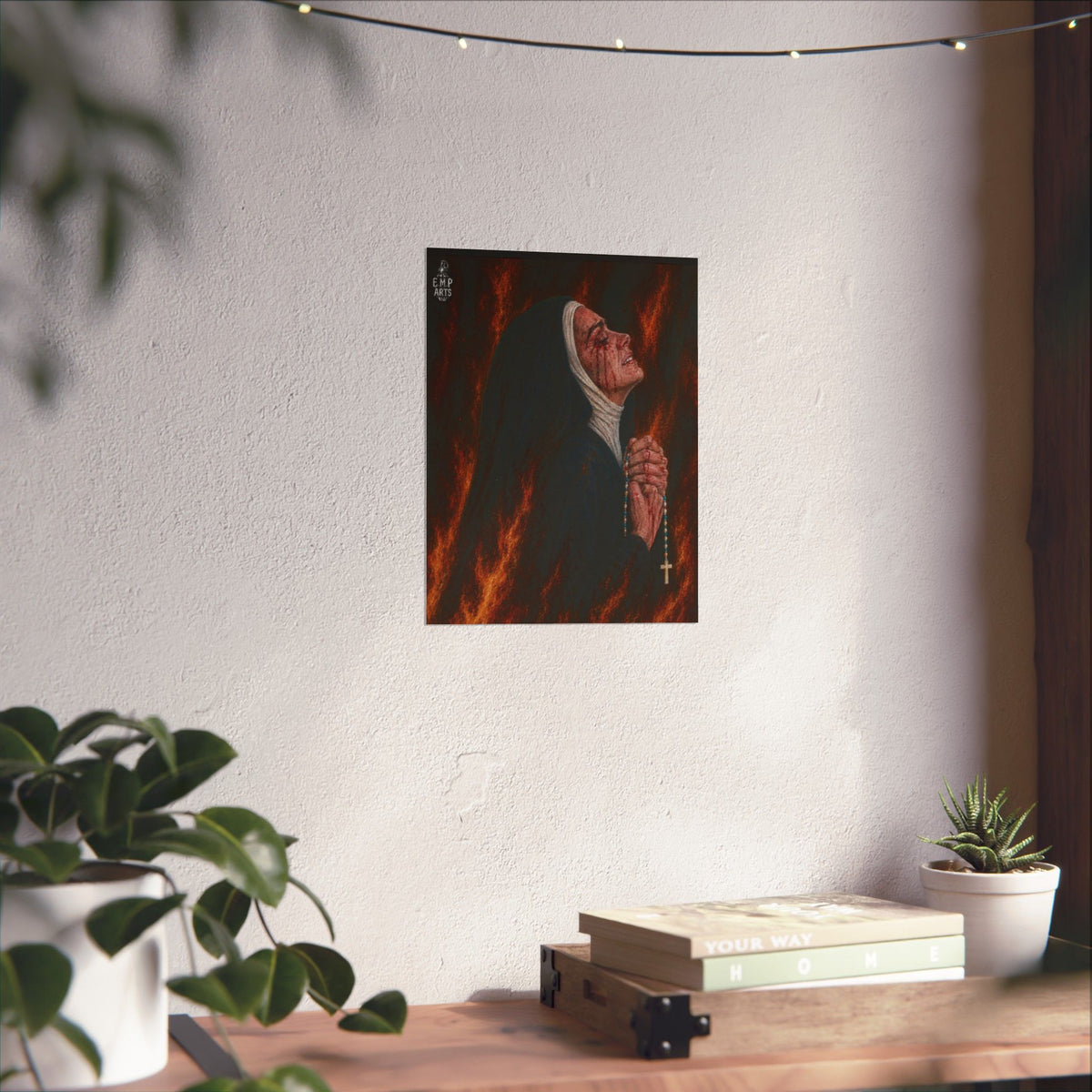 Patience of a Saint Matte Poster Wall Art