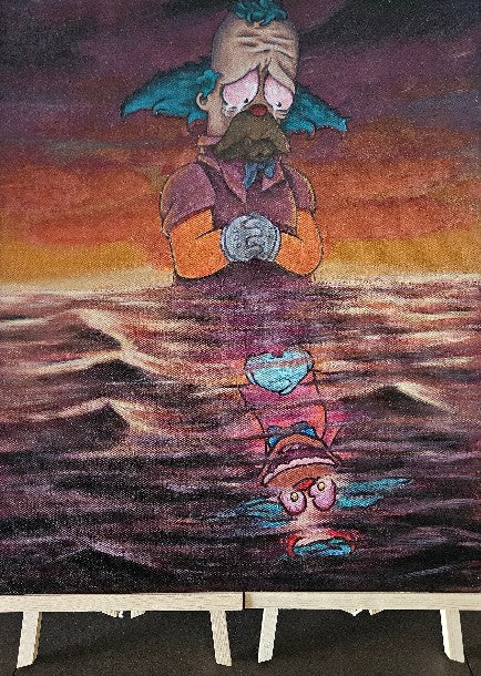 LOST AND FOUND - Original Canvas Painting