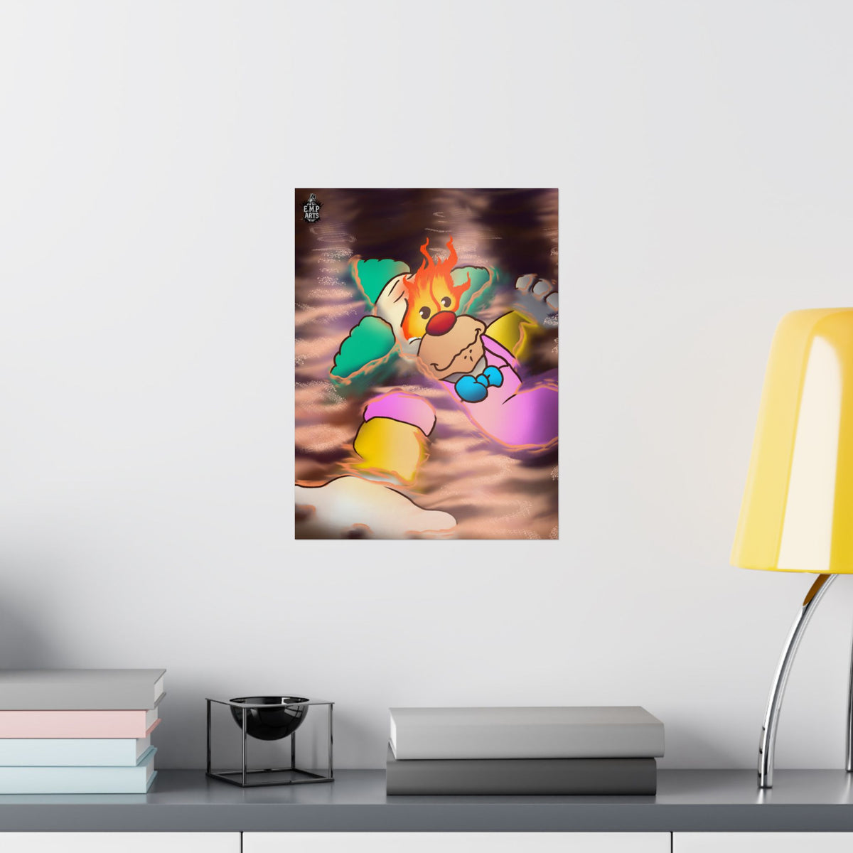 "Lament" Matte Poster — Colorful Vertical Art Print