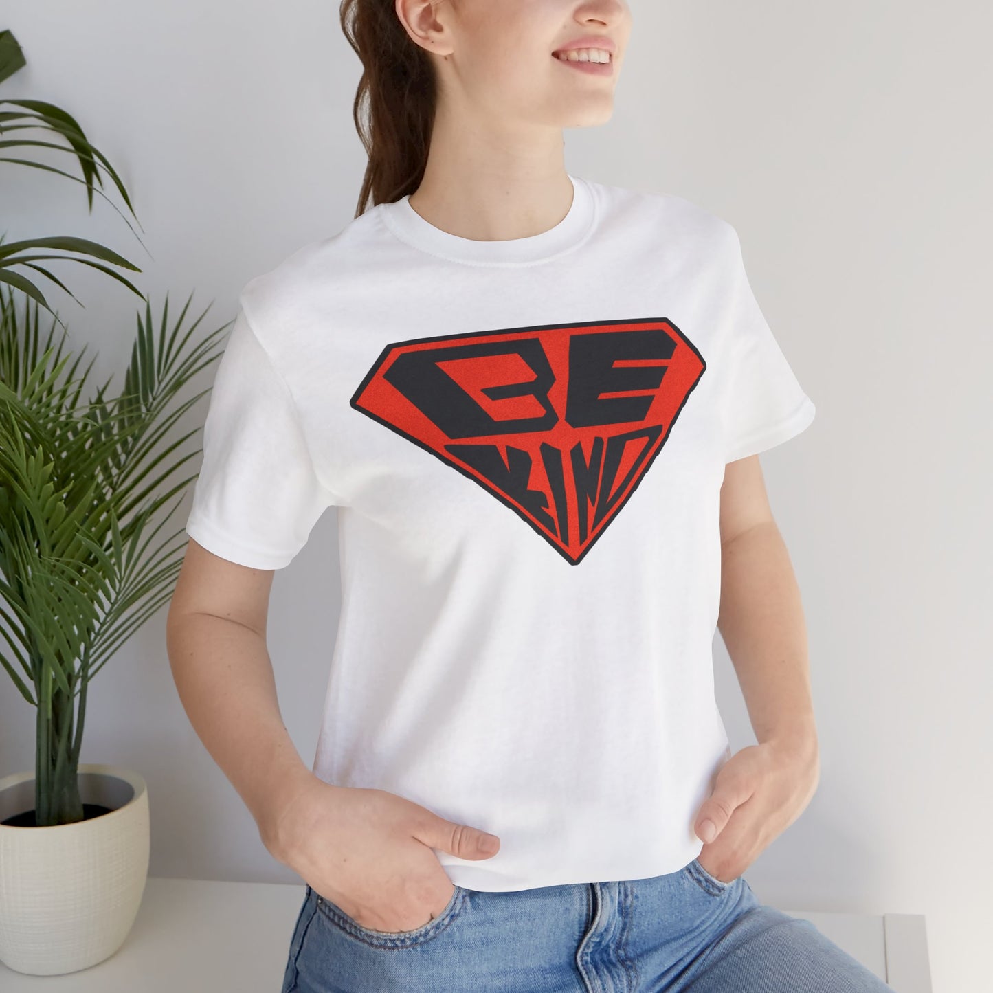 Be Kind Diamond Tee - Positive Message Graphic T-Shirt