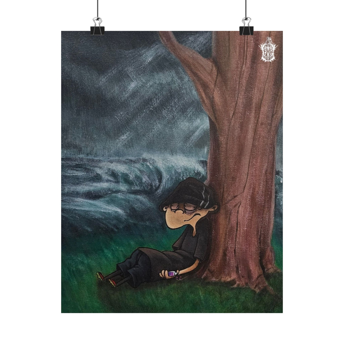 Can't Sleep - Chill Vibes Matte Vertical Poster