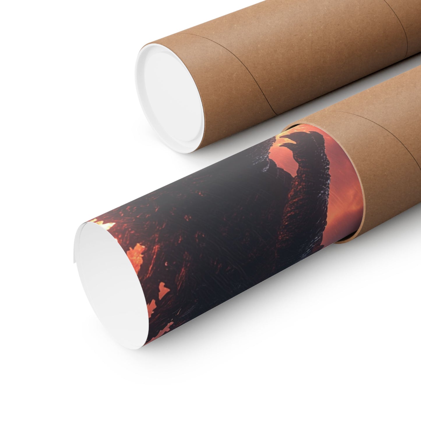 Kaiju Matte Vertical Poster - Epic Monster Art for Fans
