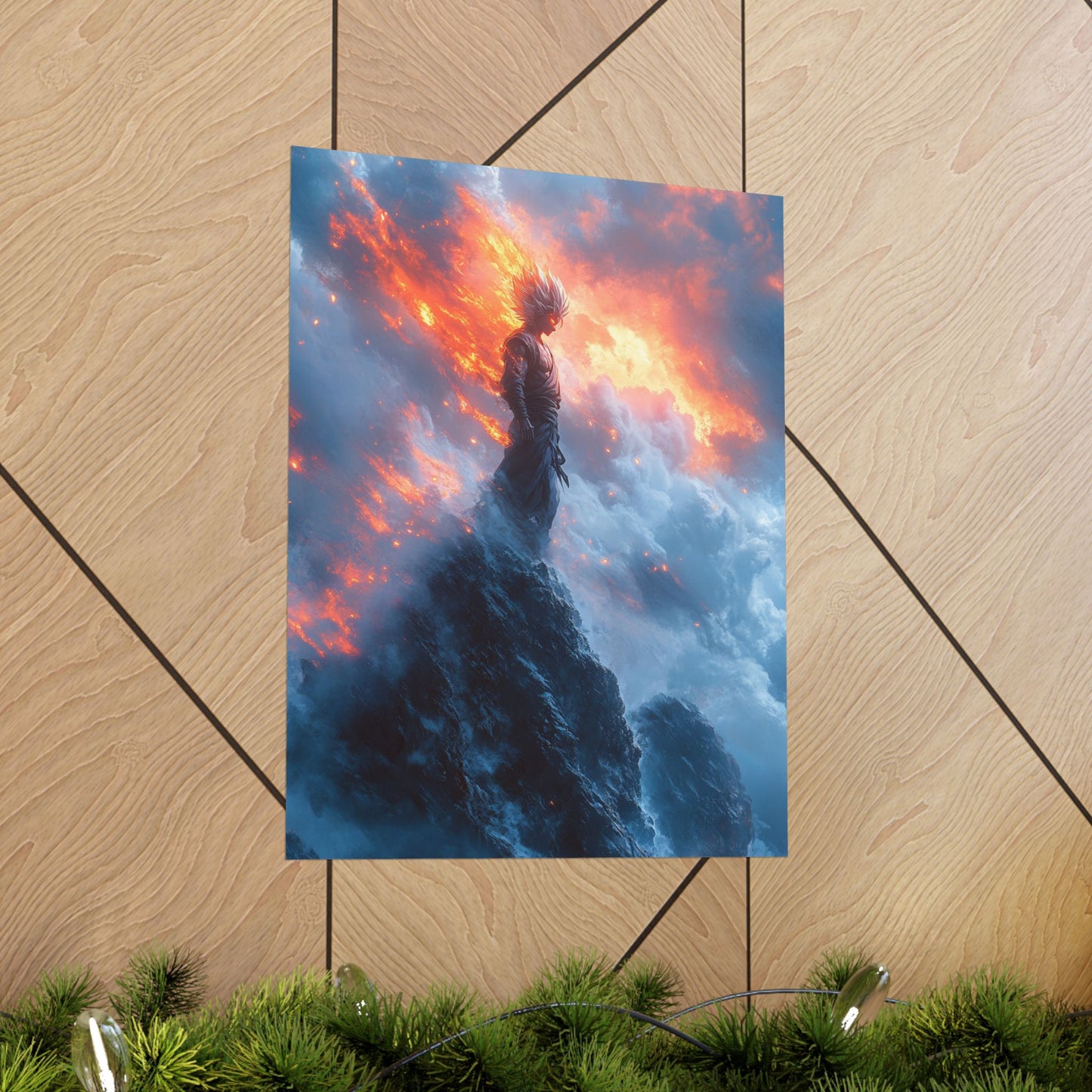 Ai Epic Fantasy Vertical Wall Art Poster, Home Decor, Gift for Fantasy Lovers, Bedroom Wall Art, Unique Art Print