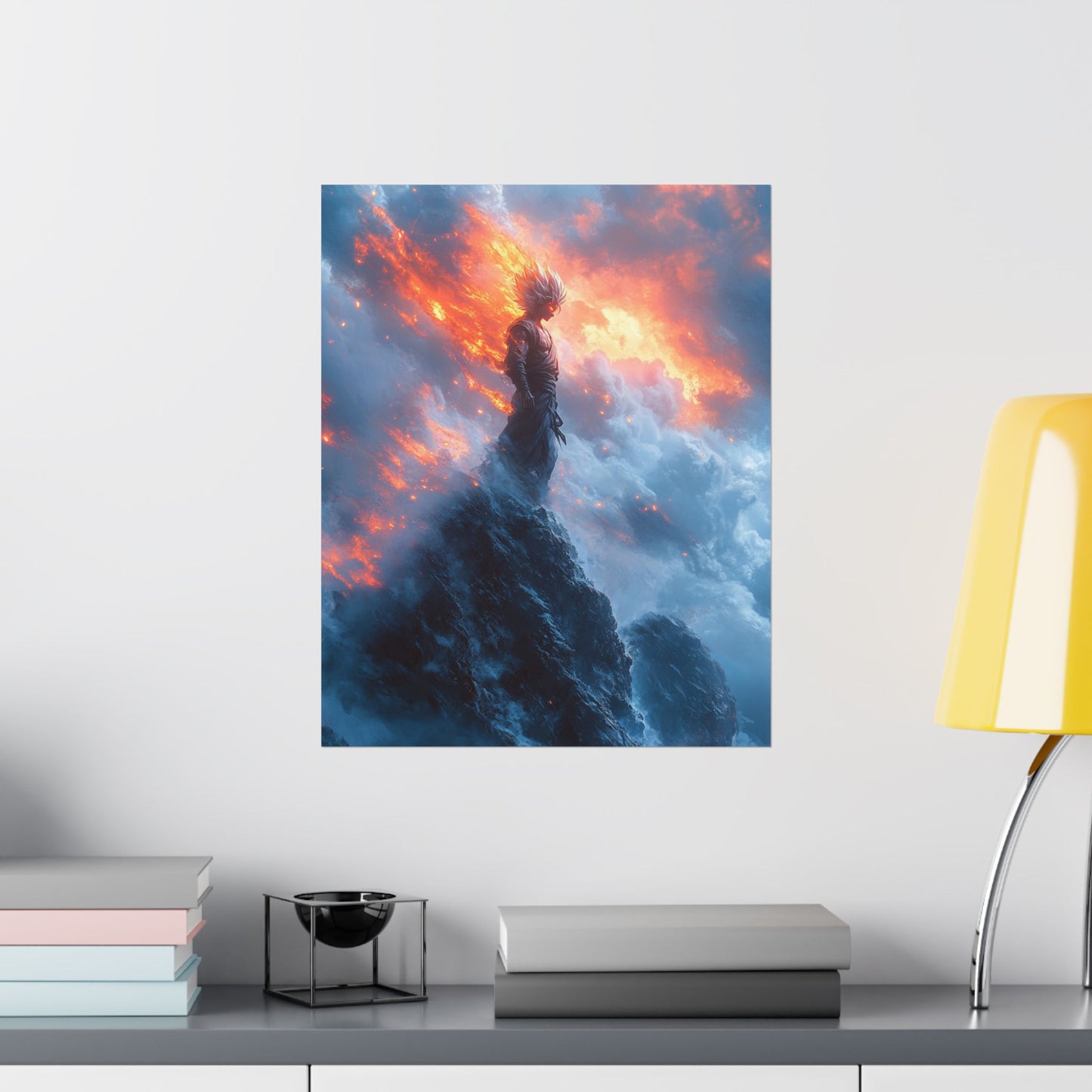 Ai Epic Fantasy Vertical Wall Art Poster, Home Decor, Gift for Fantasy Lovers, Bedroom Wall Art, Unique Art Print