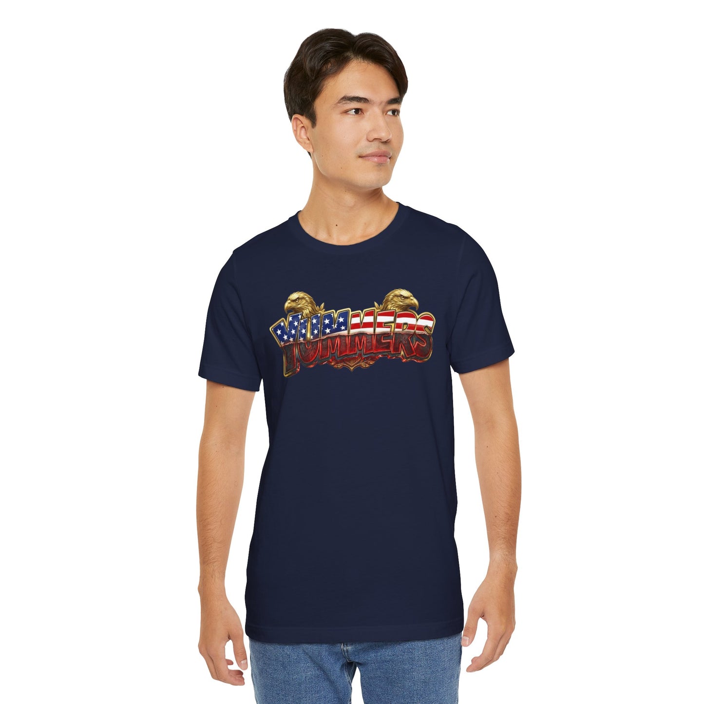 Yummers Patriotic Flag Graphic Tee — American Eagle Summer T-Shirt