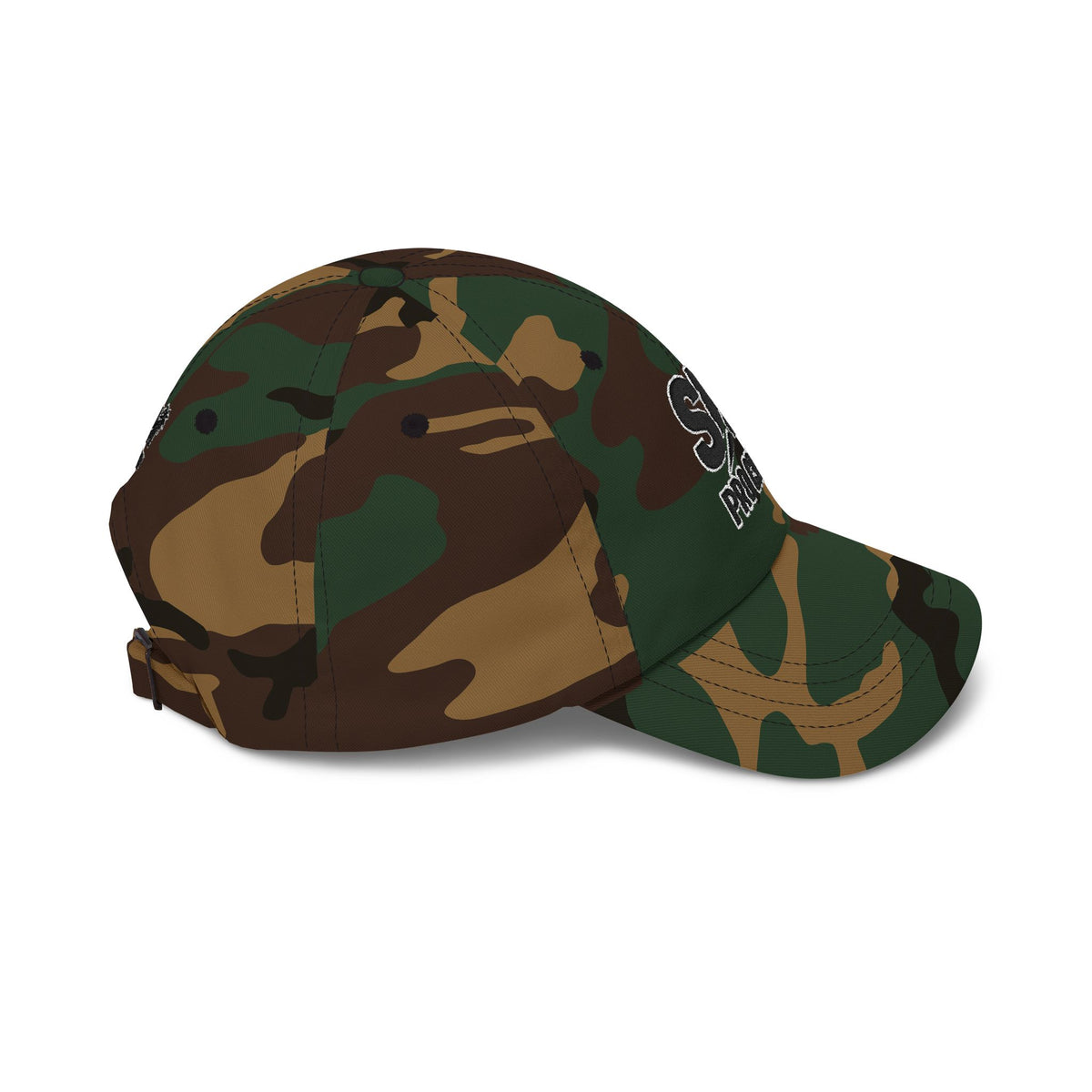 Pro Crew Dad Cap – Palm Logo Embroidered Baseball Hat