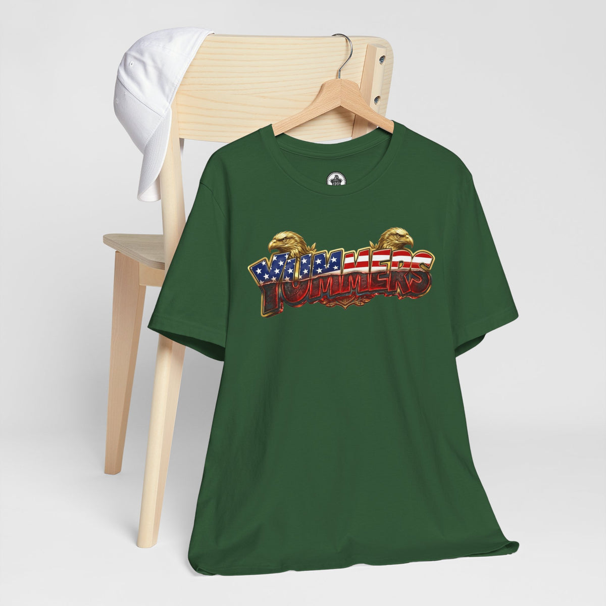 Yummers Patriotic Flag Graphic Tee — American Eagle Summer T-Shirt