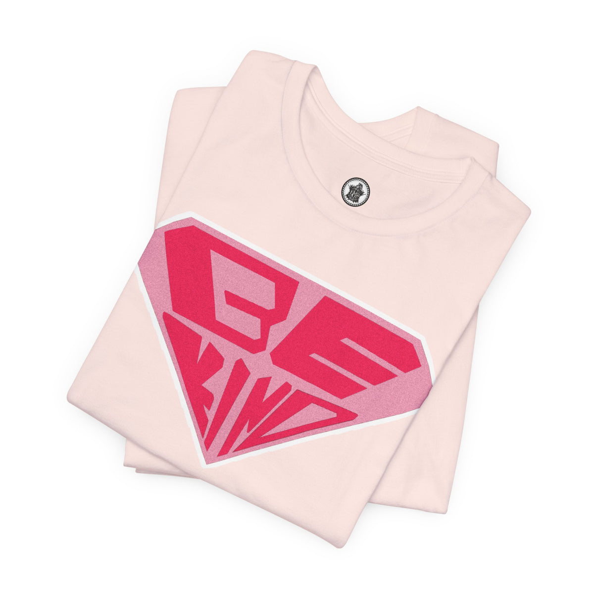 Be Kind Diamond T-Shirt — Positive Message Graphic Tee