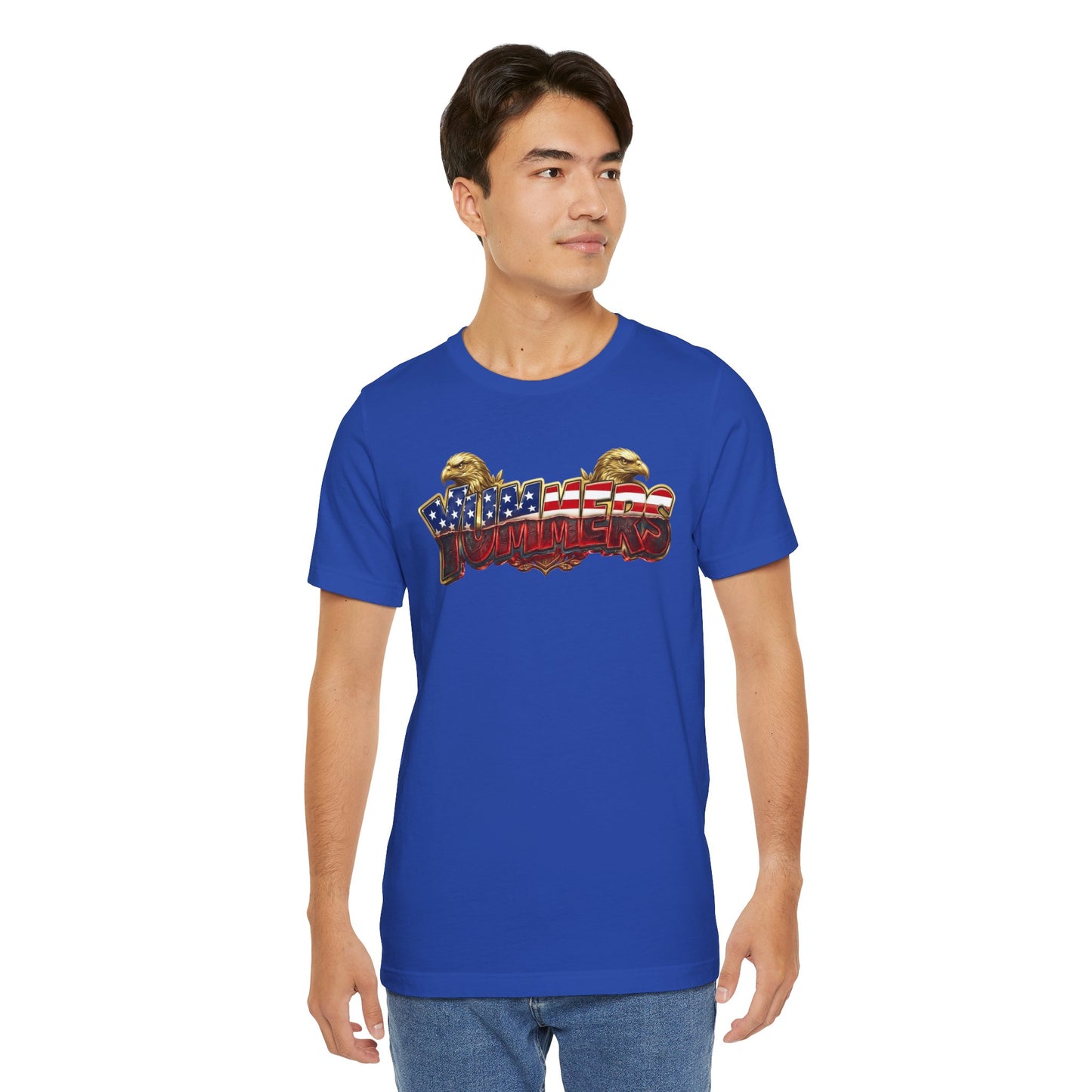 Yummers Patriotic Flag Graphic Tee — American Eagle Summer T-Shirt
