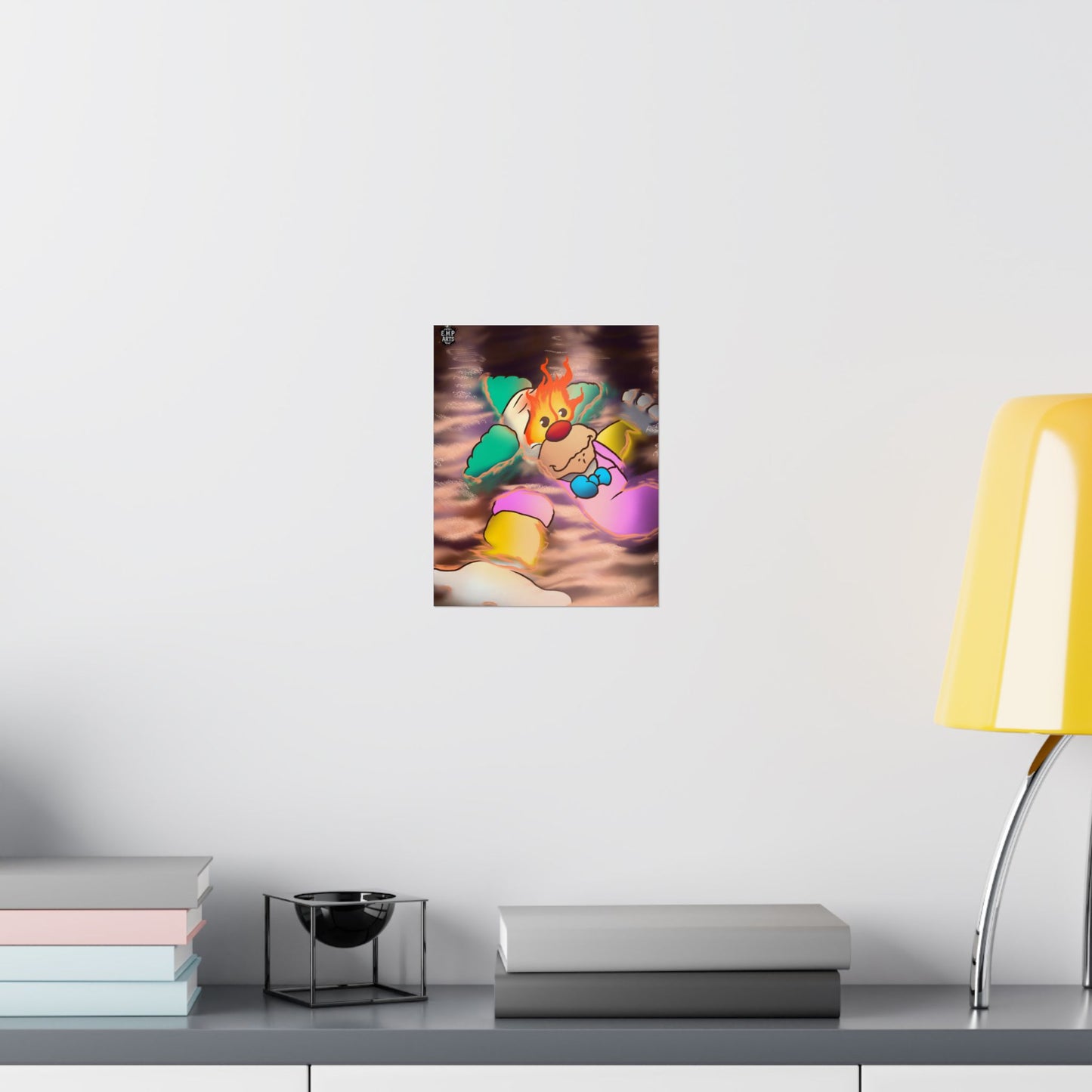 "Lament" Matte Poster — Colorful Vertical Art Print