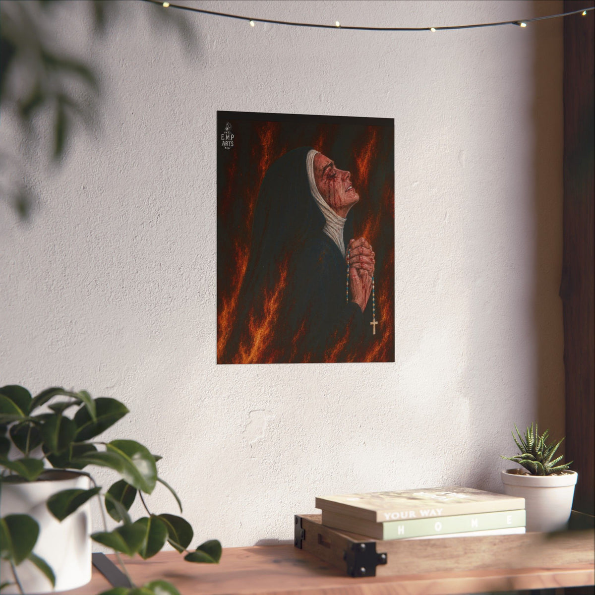 Patience of a Saint Matte Poster Wall Art