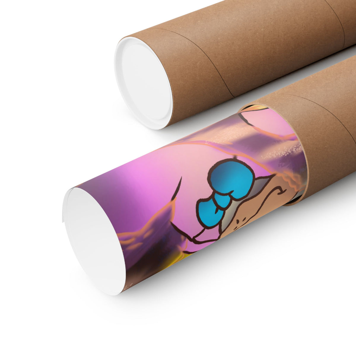 "Lament" Matte Poster — Colorful Vertical Art Print