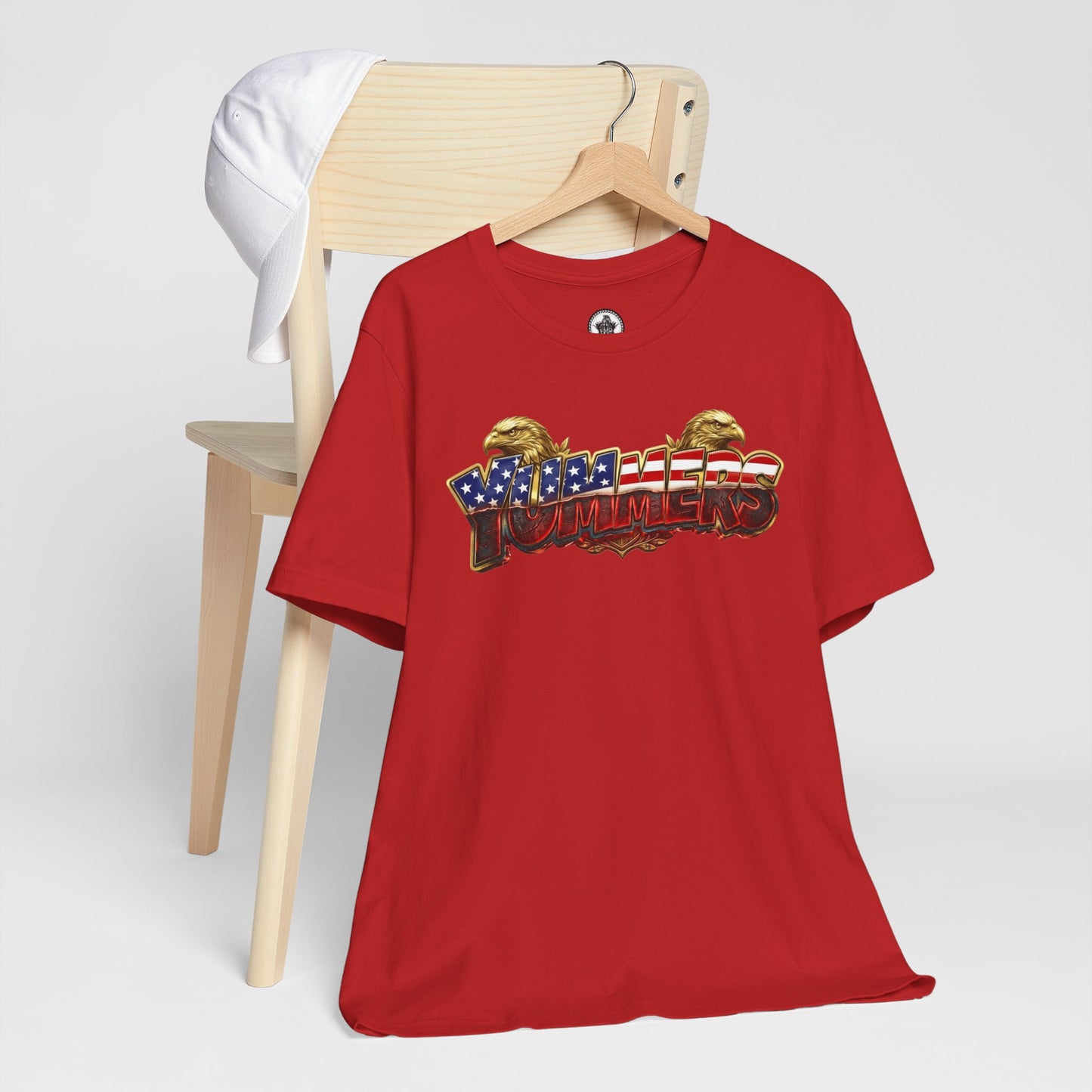 Yummers Patriotic Flag Graphic Tee — American Eagle Summer T-Shirt
