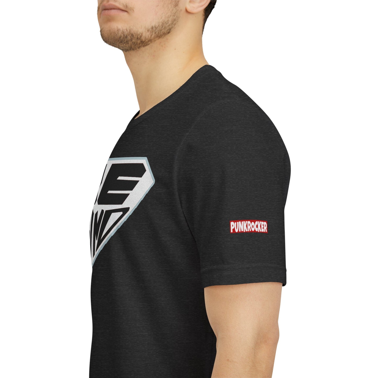 Be Kind T-Shirt — Superhero Emblem Positive Message Tee