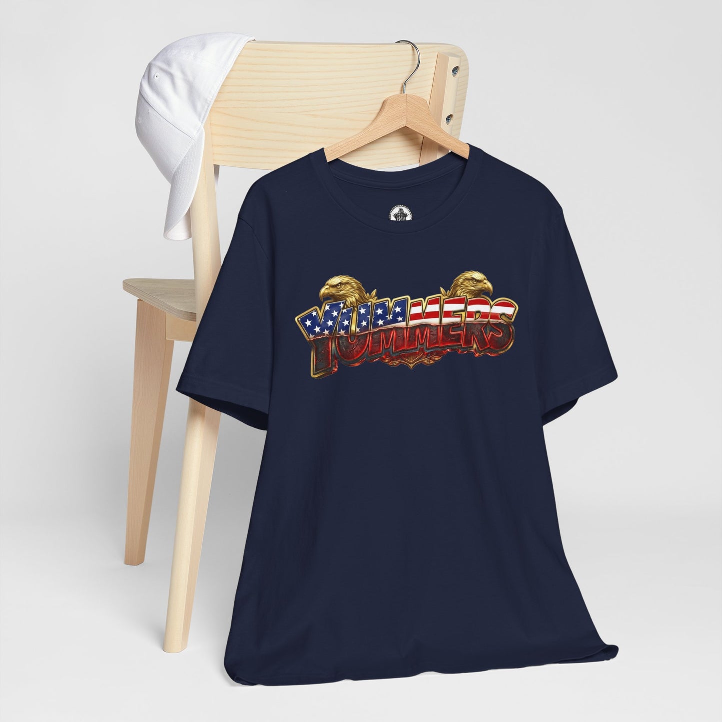 Yummers Patriotic Flag Graphic Tee — American Eagle Summer T-Shirt
