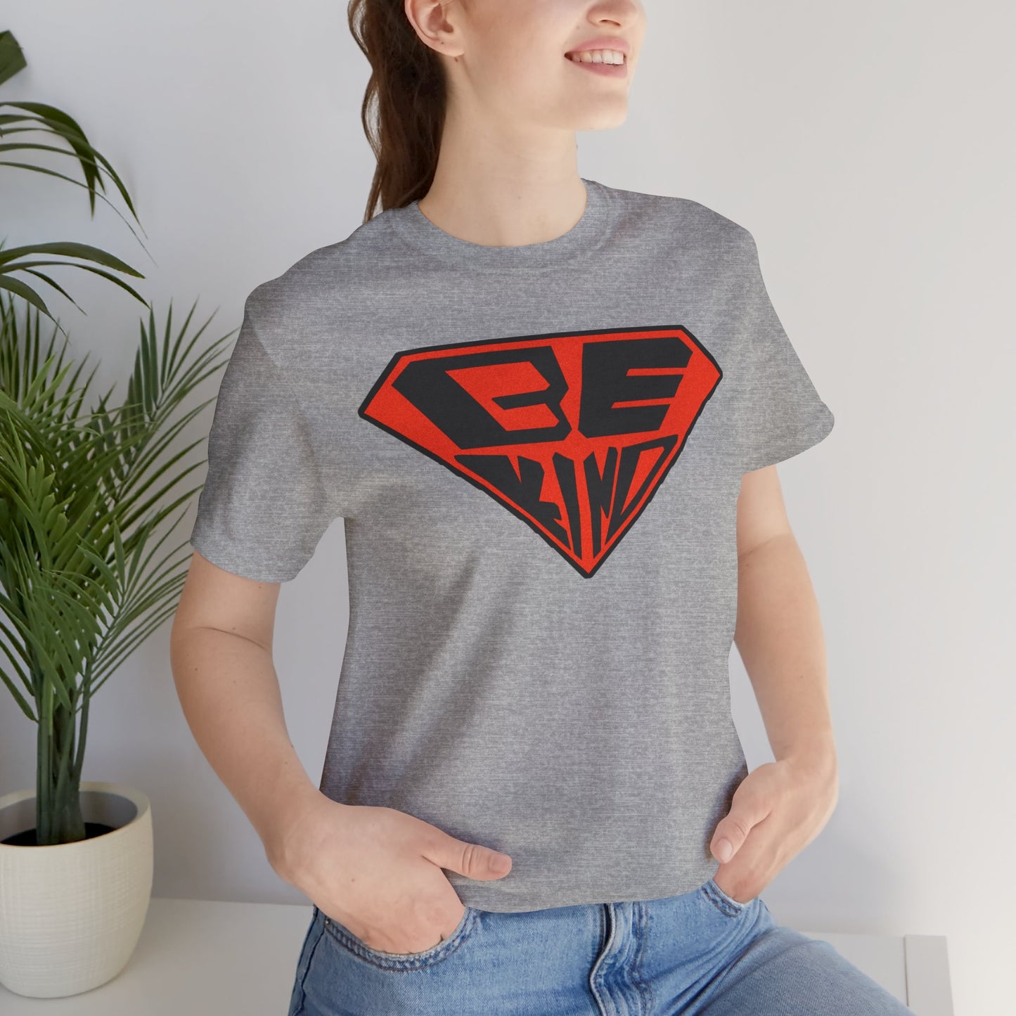 Be Kind Diamond Tee - Positive Message Graphic T-Shirt