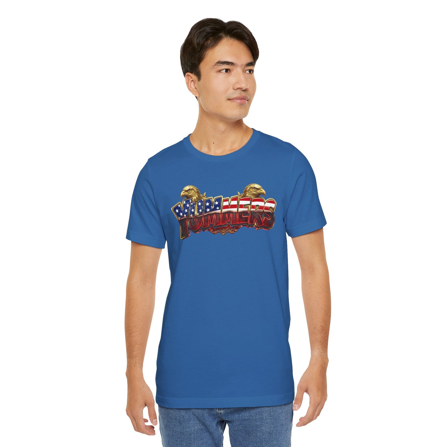 Yummers Patriotic Flag Graphic Tee — American Eagle Summer T-Shirt