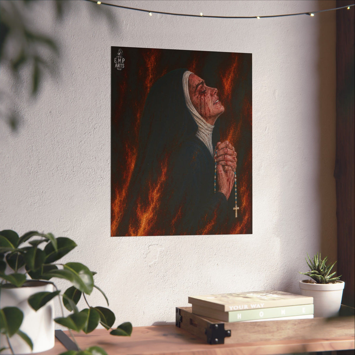 Patience of a Saint Matte Poster Wall Art