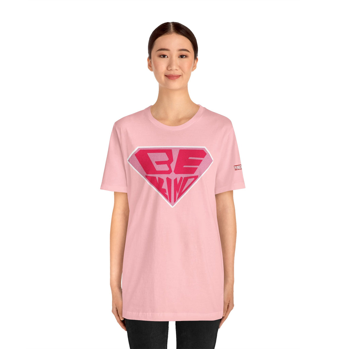 Be Kind Diamond T-Shirt — Positive Message Graphic Tee