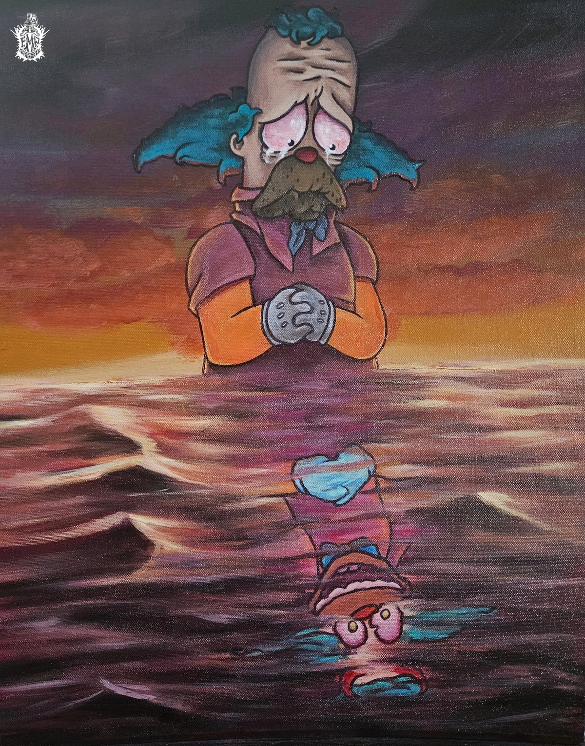 LOST AND FOUND - Original Canvas Painting