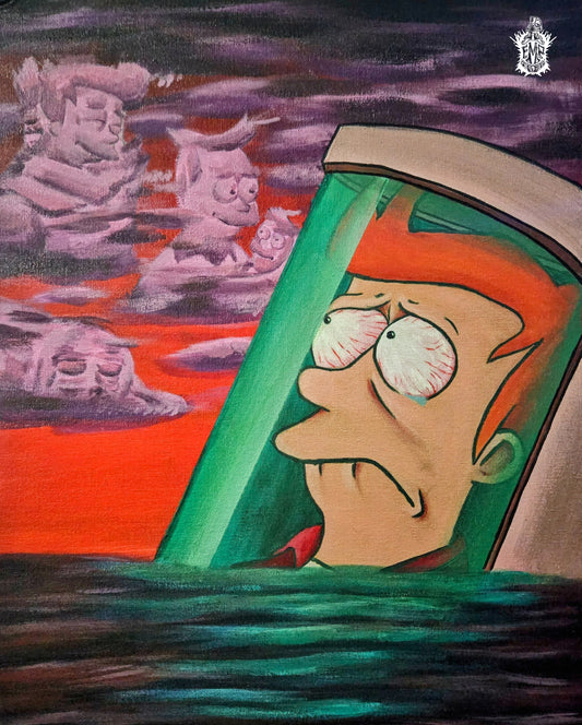MISSED OUT - Original Canvas Painting