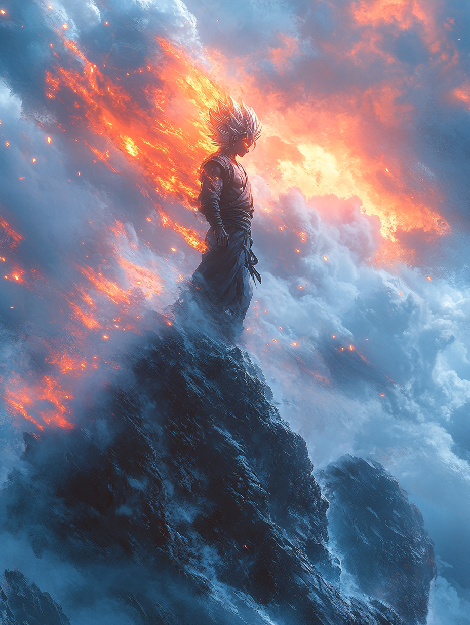 Ai Epic Fantasy Vertical Wall Art Poster, Home Decor, Gift for Fantasy Lovers, Bedroom Wall Art, Unique Art Print