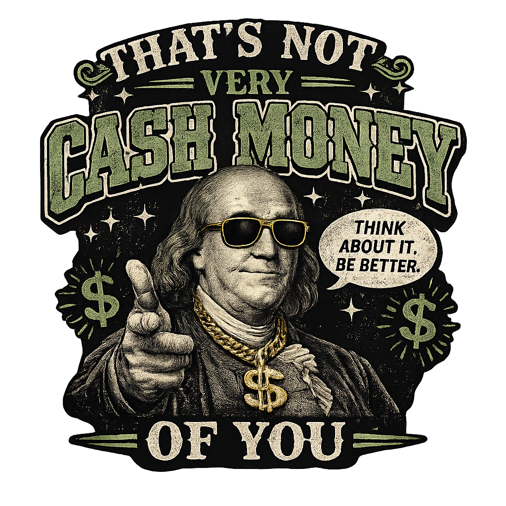 "That’s Not Very Cash Money of You" Graphic Tee