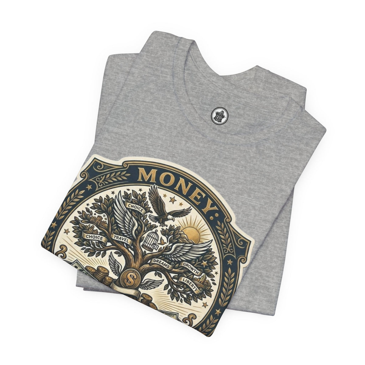 Root of all Freedom Unisex Jersey tee
