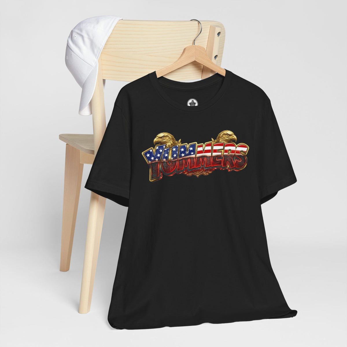 Yummers Patriotic Flag Graphic Tee — American Eagle Summer T-Shirt