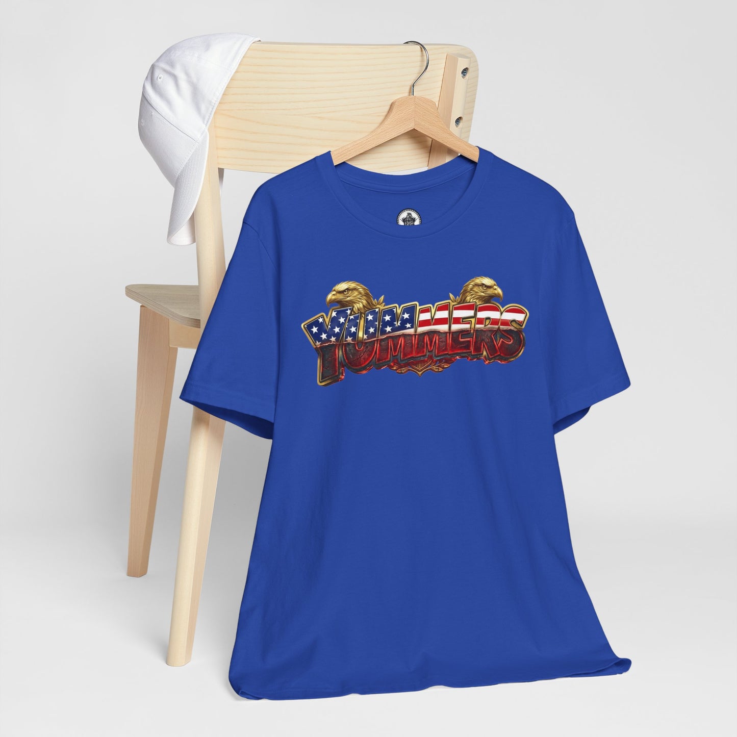 Yummers Patriotic Flag Graphic Tee — American Eagle Summer T-Shirt
