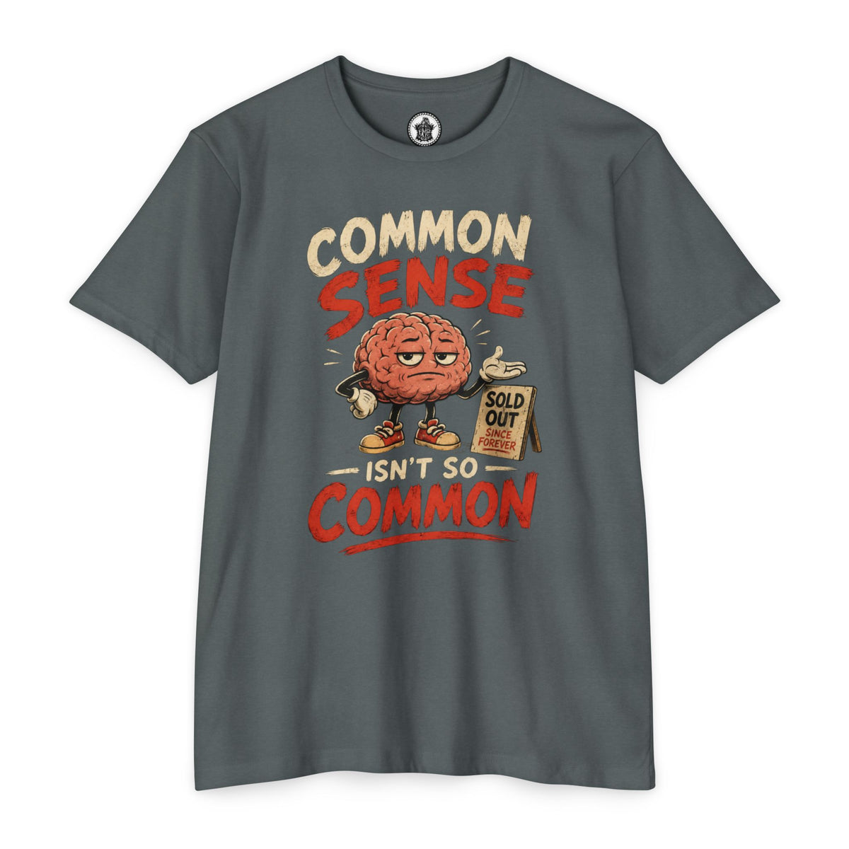 Common Sense Unisex CVC Jersey T-shirt