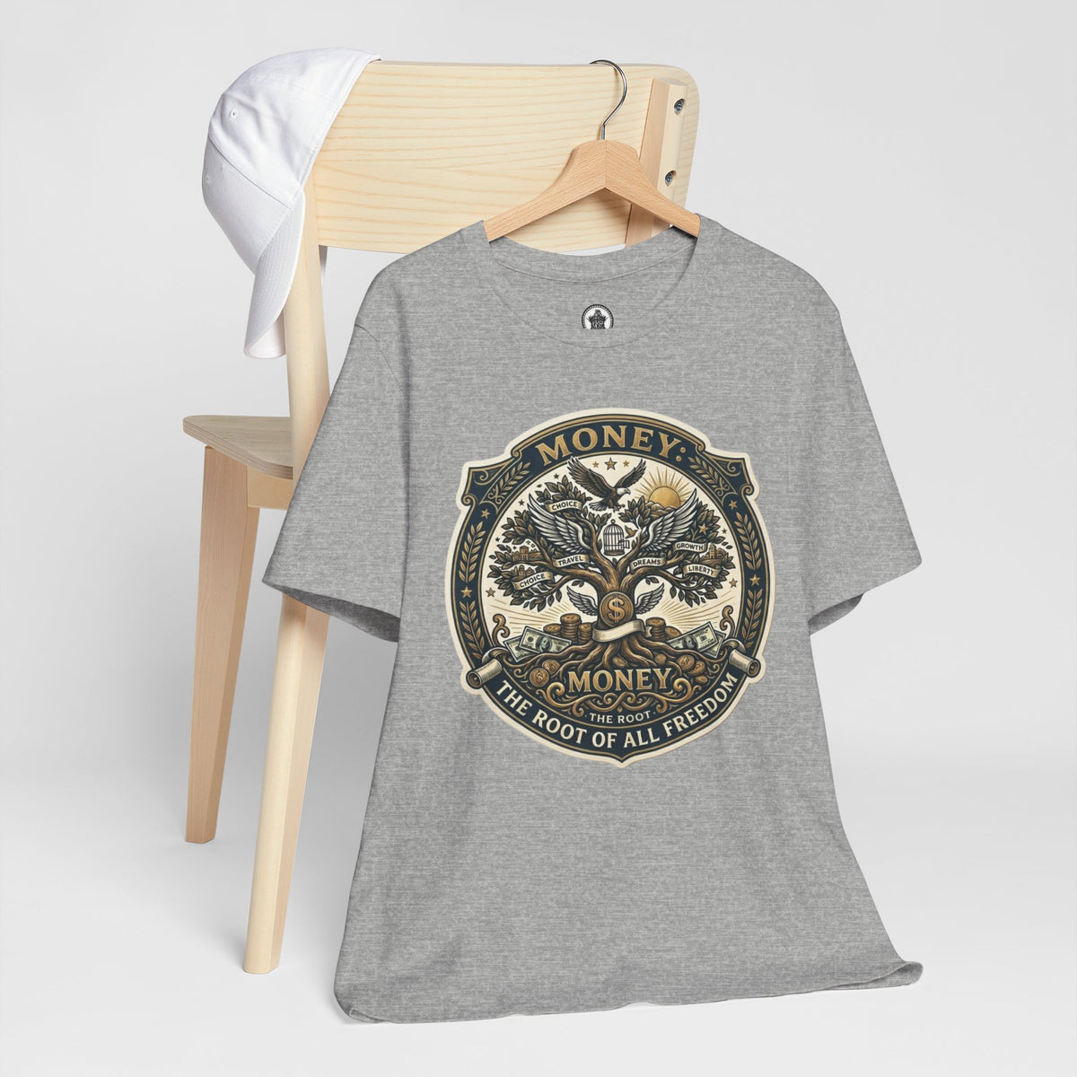 Root of all Freedom Unisex Jersey tee
