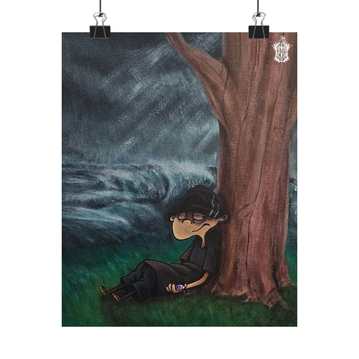 Can't Sleep - Chill Vibes Matte Vertical Poster