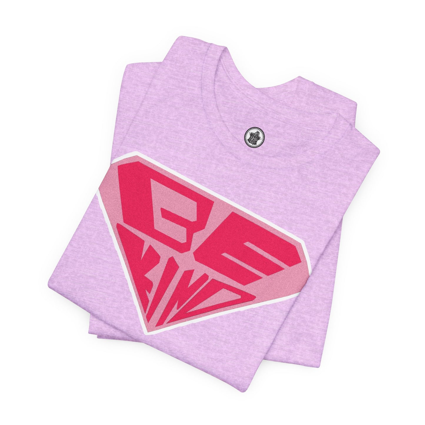 Be Kind Diamond T-Shirt — Positive Message Graphic Tee