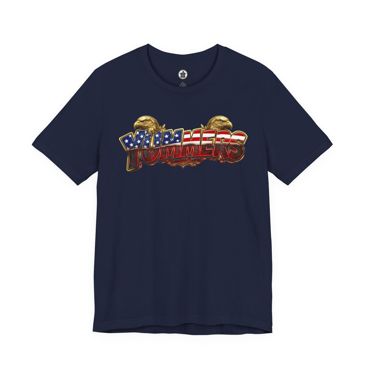 Yummers Patriotic Flag Graphic Tee — American Eagle Summer T-Shirt