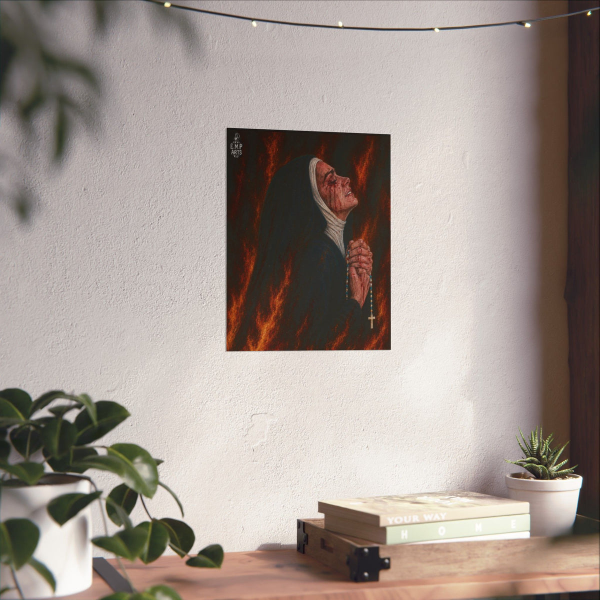 Patience of a Saint Matte Poster Wall Art