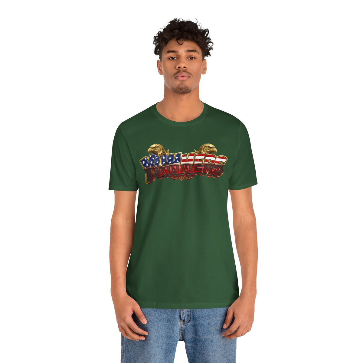 Yummers Patriotic Flag Graphic Tee — American Eagle Summer T-Shirt