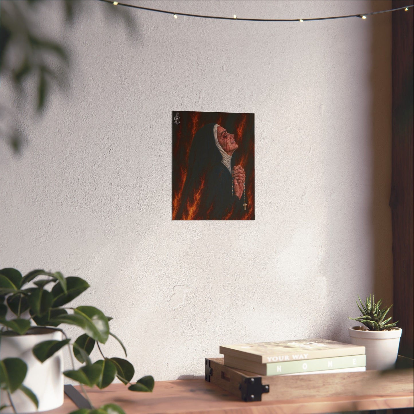 Patience of a Saint Matte Poster Wall Art