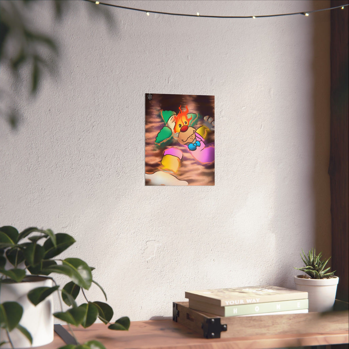 "Lament" Matte Poster — Colorful Vertical Art Print