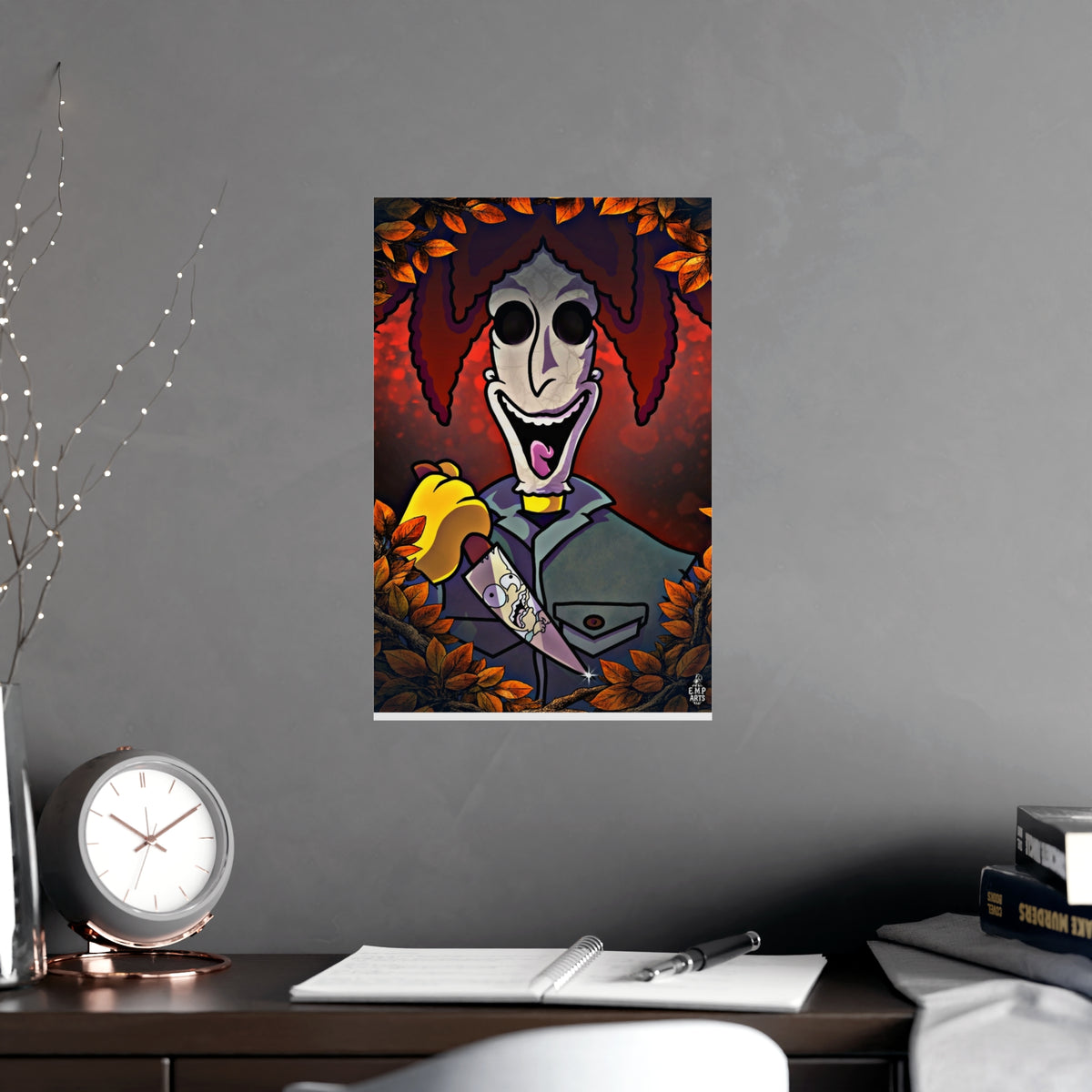 Vertical and Horizontal Matte Posters