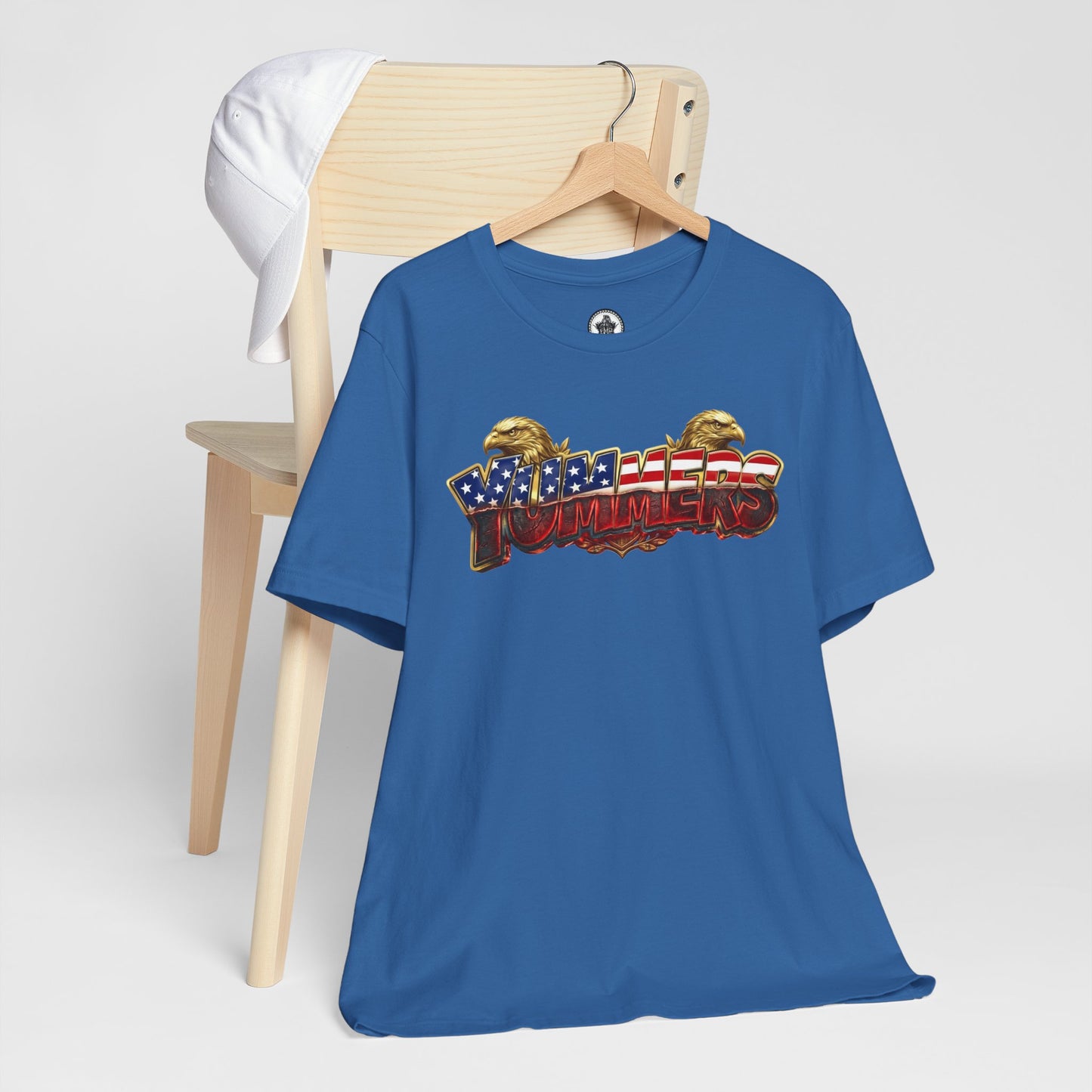 Yummers Patriotic Flag Graphic Tee — American Eagle Summer T-Shirt