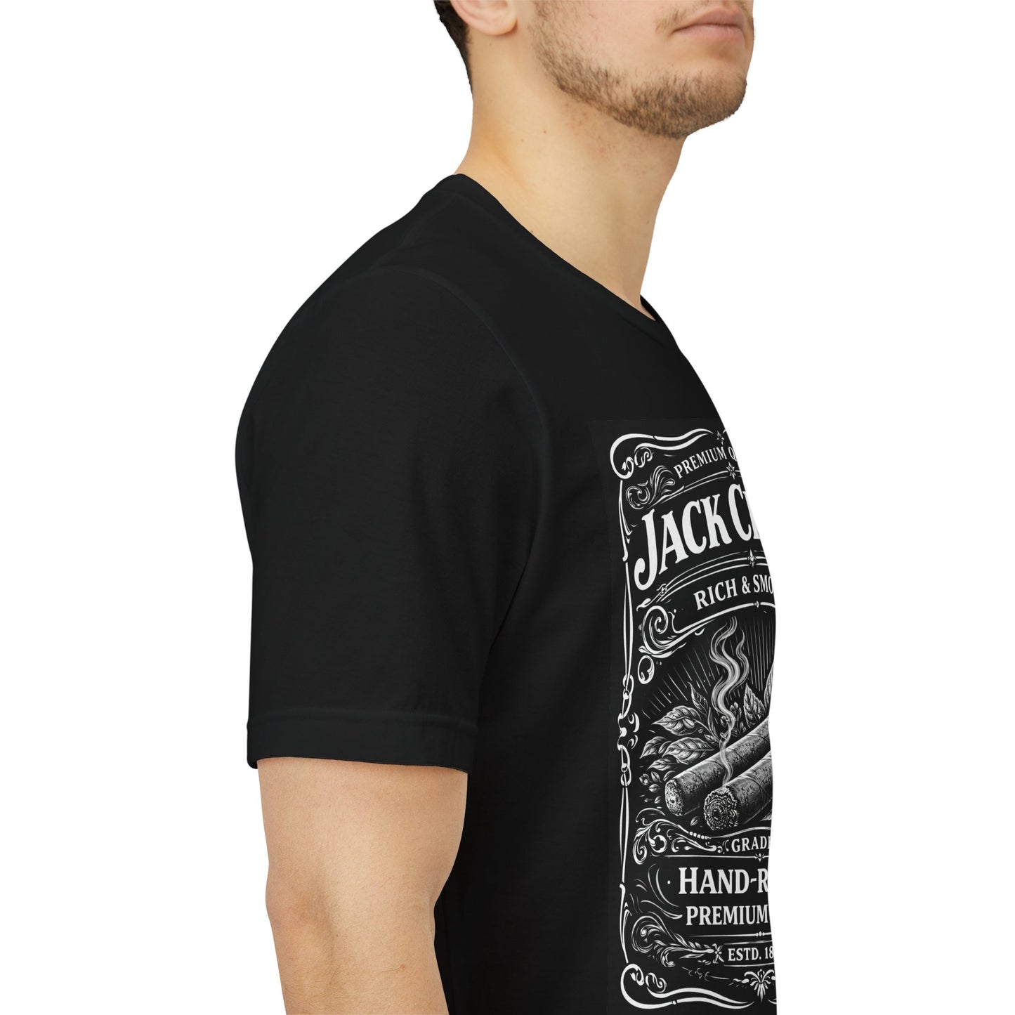 Jack Cigars Vintage Label T-Shirt — Hand-Rolled Premium Cigars Tee