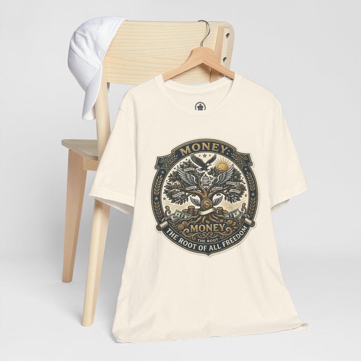Root of all Freedom Unisex Jersey tee