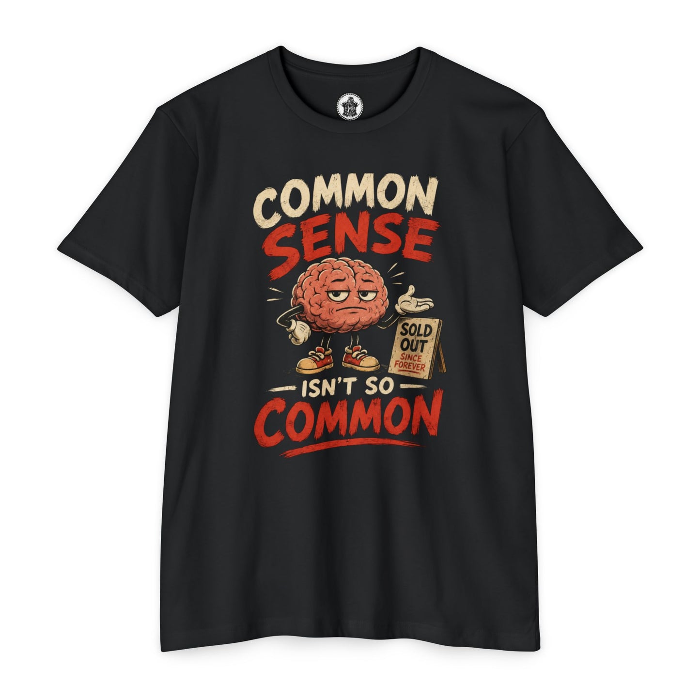 Common Sense Unisex CVC Jersey T-shirt
