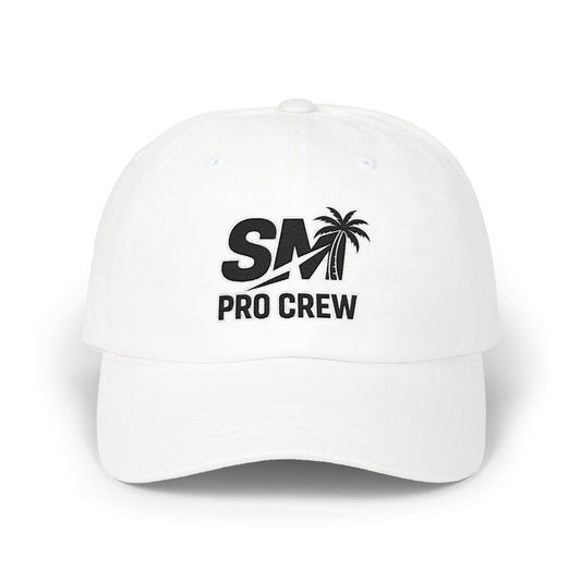 Pro Crew Dad Cap – Palm Logo Embroidered Baseball Hat