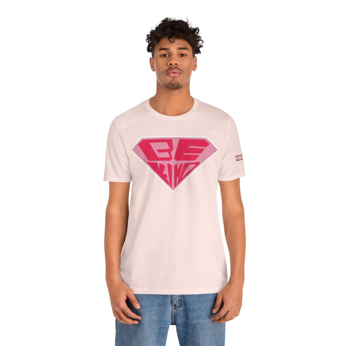Be Kind Diamond T-Shirt — Positive Message Graphic Tee
