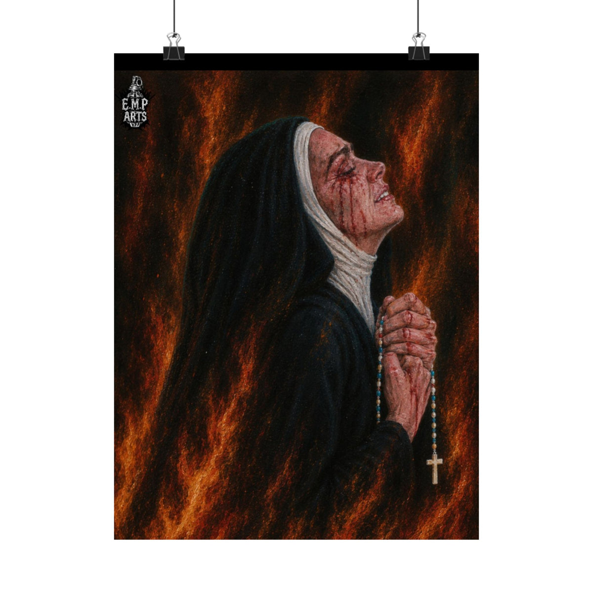 Patience of a Saint Matte Poster Wall Art